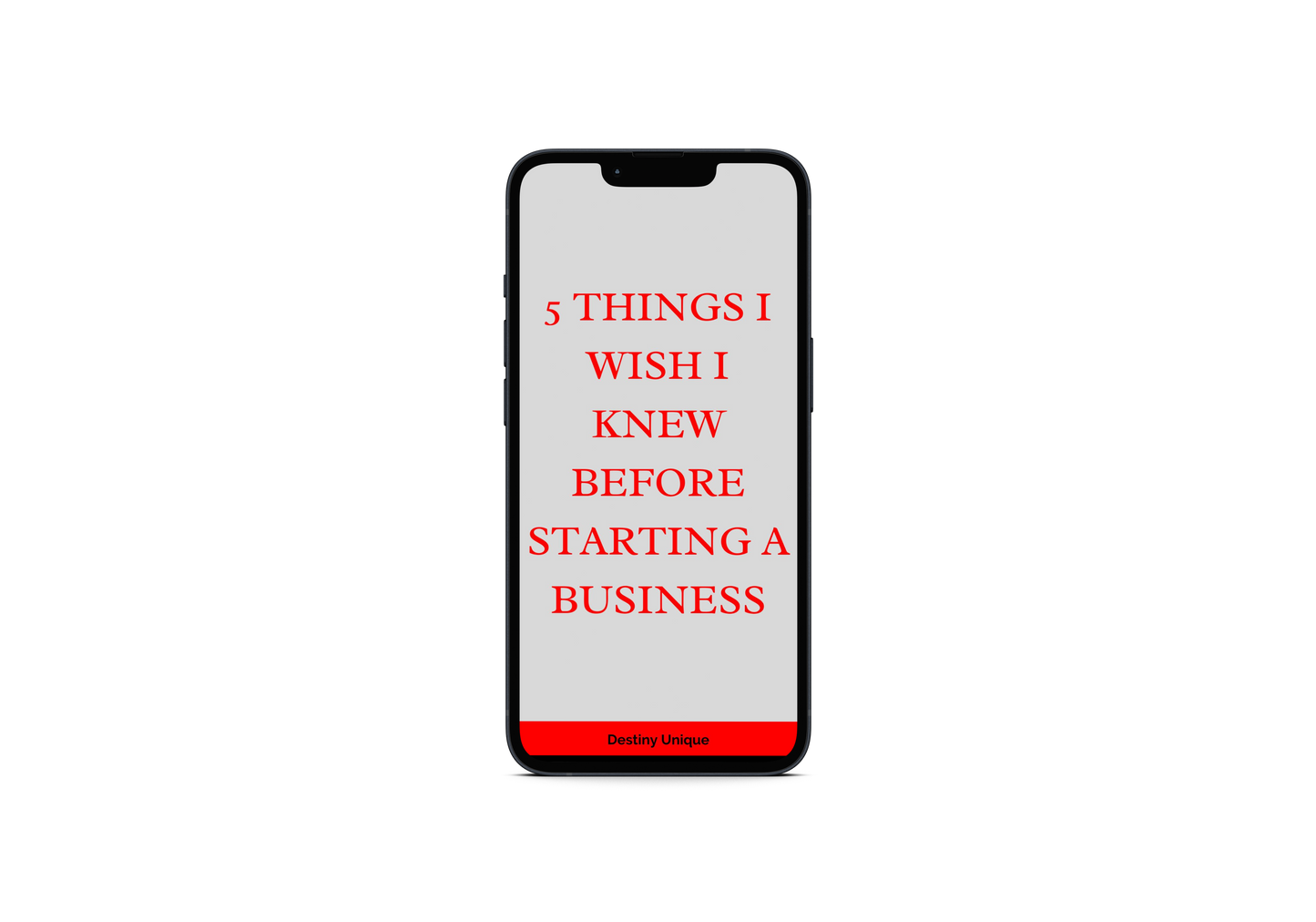 5 Things I Wish I Knew Before Starting a Business